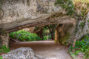Syracuse Sicily - Archaeological park of Neapolis