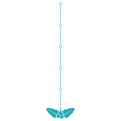 Merry Christmas Hanging Icon