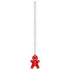 Merry Christmas Hanging Icon