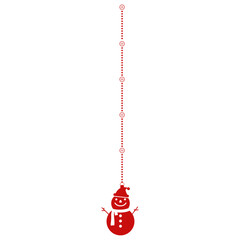 Merry Christmas Hanging Icon