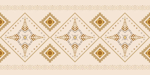 pattern with elements fabric pattern color earth tone for background