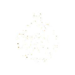 Merry christmas illustration ball