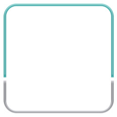frame square, rounded edges,cute