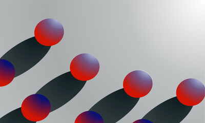 Business isolated style steel ball background vector