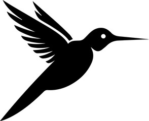 Fototapeta premium hummingbird icon