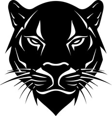 black panther silhouette icon 3