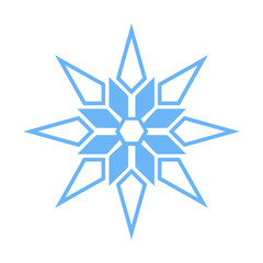 Obraz premium Snowflake Icon