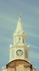 clock tower in the town