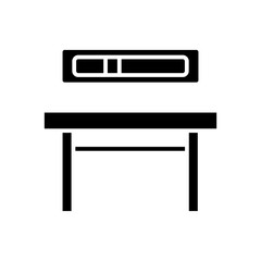 loading bar glyph icon