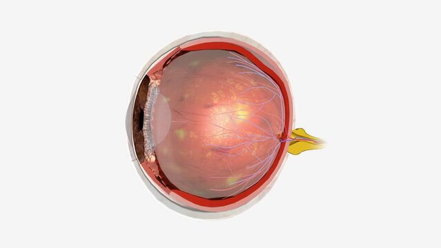 Diabetic retinopathy is an eye condition that can cause vision loss and blindness in people who have diabetes