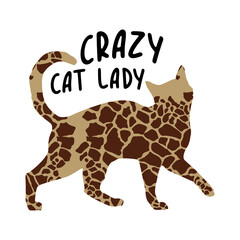 Cat SVG Design, Cat Sublimation Design