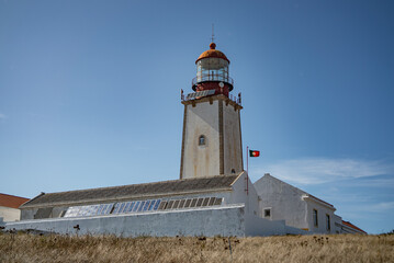 Fototapeta na wymiar The Lighthouse in Berlangas, Portugal