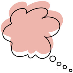 Minimalist Chat Bubble SVG Vector Line Art, messaging and social media
