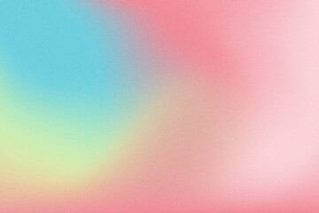 Abstract grainy gradient background with vibrant colors