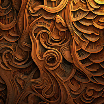 Ramphal texture pattern AI Generative