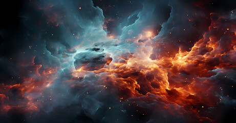 Obraz na płótnie Canvas Orthern gas nebula