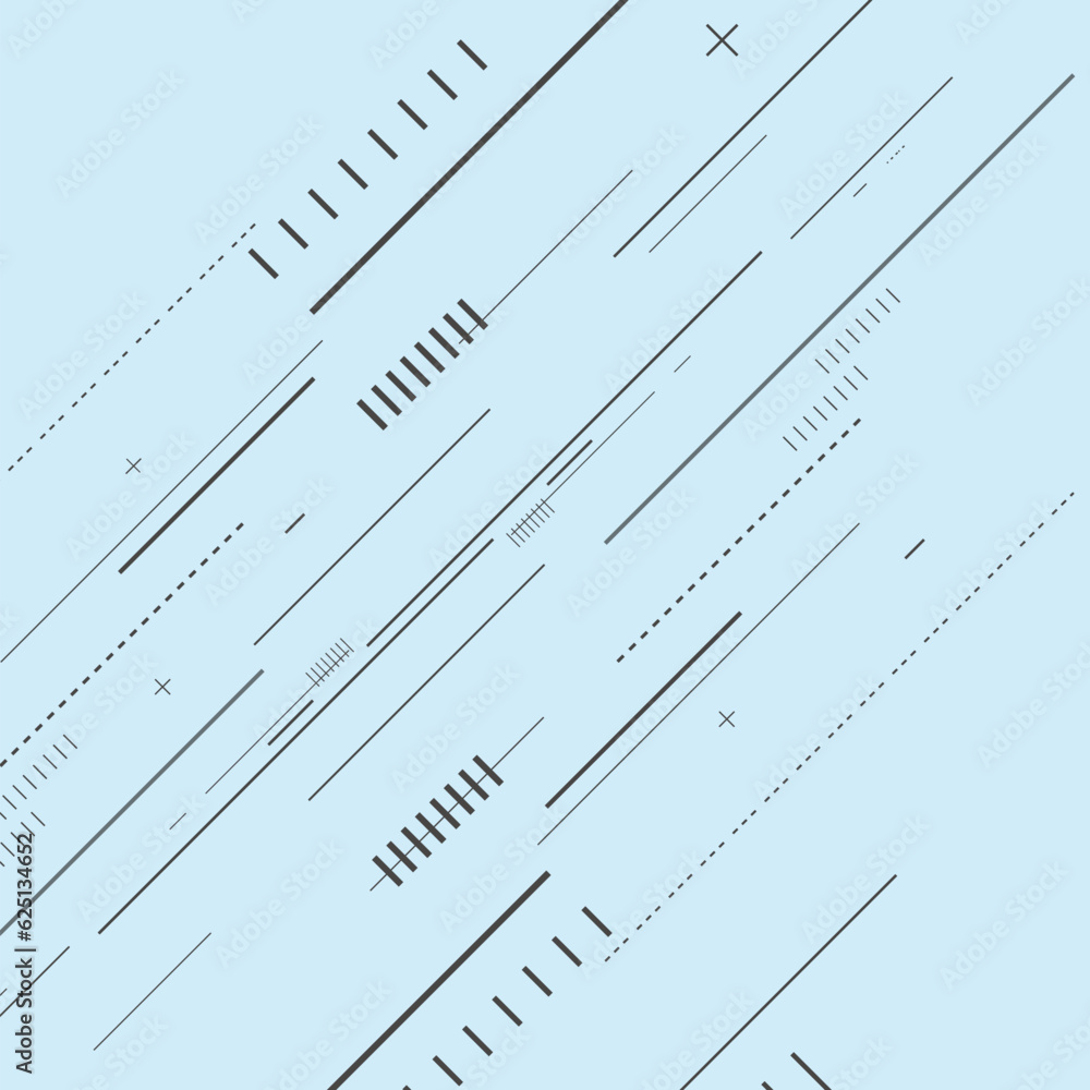 Aufkleber Abstract textured striped background. Lines geometric pattern. Vector linear element