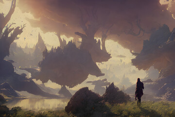 Person on the top of mountain.
Generative AI