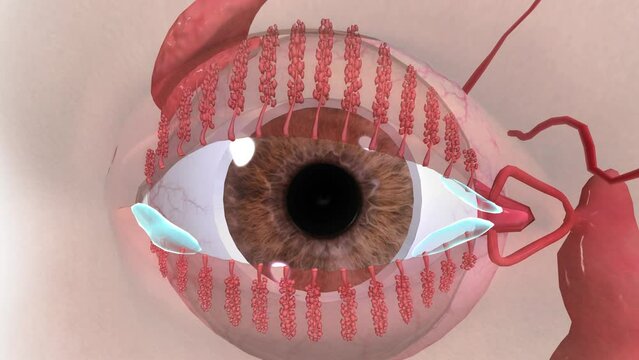 Blepharitis is an inflammation along the edges of the eyelids