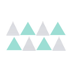 Obraz premium Geometric Shapes Memphis