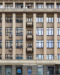 Fototapeta na wymiar facade of a building