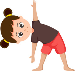 Utthita yoga pose asana