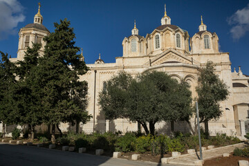 The Russian Orthodox Cathedral of the Holy Trinity in Jerusalem