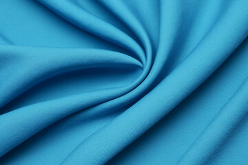 Pacific Serenity: Captivating Pacific Blue Fabric Bliss