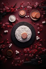 Chinese Moon Cakes For Mid Autumn Festival