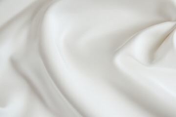 Obraz premium Pure Elegance: Timeless Solid White Fabric Beauty