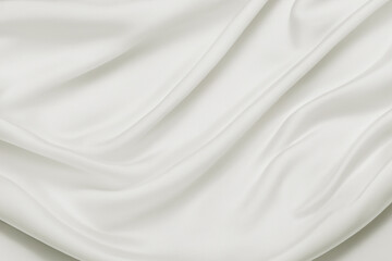 Fototapeta na wymiar Pure Elegance: Timeless Solid White Fabric Beauty