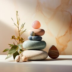 Mental Health, Healing stones and aroma therapy