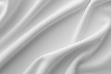 Fototapeta premium Pure Elegance: Timeless Solid White Fabric Beauty
