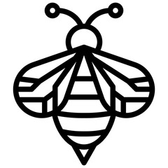 BEE line icon,linear,outline,graphic,illustration