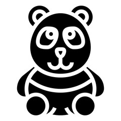 PANDA line icon,linear,outline,graphic,illustration