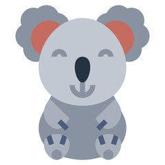 KOALA line icon,linear,outline,graphic,illustration