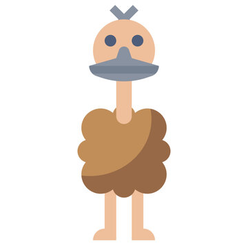 recommend clip art: EMU line icon,linear,outline,graphic,illustration