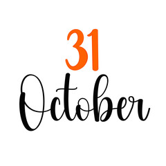 October 31 phrase