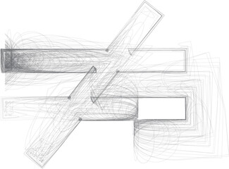 doodle digital drawn sketch symbol