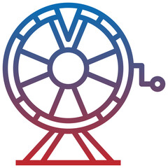 Obraz premium casino line icon,linear,outline,graphic,illustration