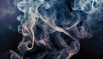 A photo of abstract smoke wallpaper on a dark backdrop