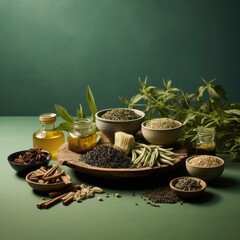 Aurvedic massage ingredients