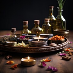 Aurvedic massage ingredients