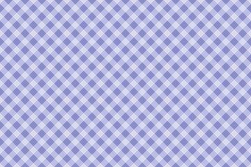 Blue gingham plaid fabric pattern vector art