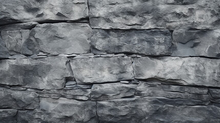 The surface of the mountain is like a stone wall. White gray grunge background with copy space for design. 