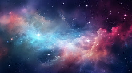 fantastic space sky, planets, unearthly landscape