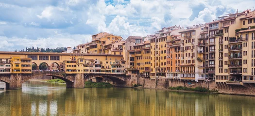 Foto op Plexiglas Ponte Vecchio Ponte Vecchio (Old Bridge) is a bridge in Florence, Italy