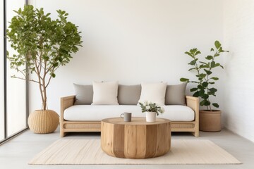 Wooden Coffee Table interior home design