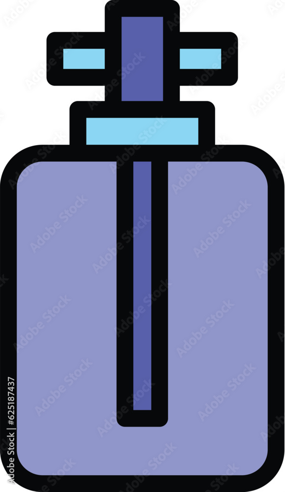 Poster soap dispenser icon. outline soap dispenser vector icon for web design isolated on white background 