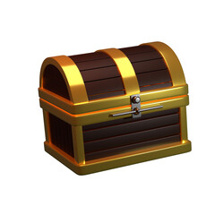 wooden treasure chest